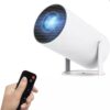 Projetor Portátil 4K 1080p com Wi-Fi 6, Bluetooth 5.0 e Android 11